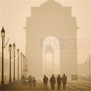 印度首都德里霧霾嚴重 學校關閉三天