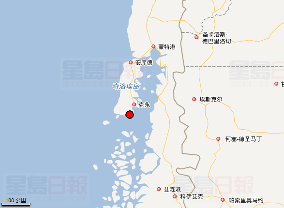 智利發生7.7級地震 或引發海嘯