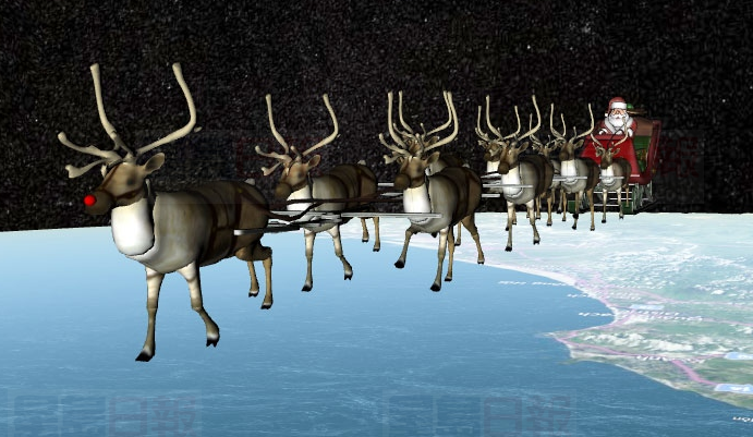 聖誕老人到你家了嗎？查查追蹤頻道