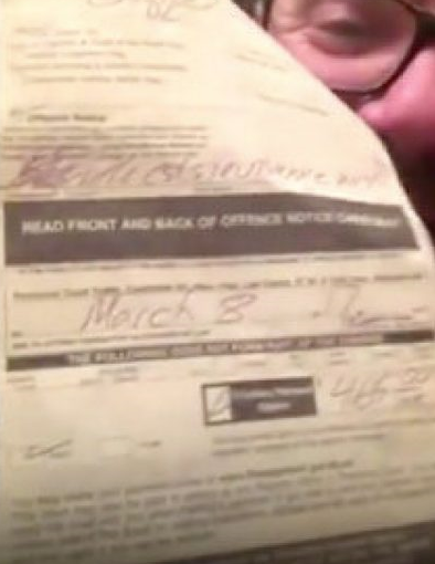 駕照缺角被開465元罰單 亞省男子驚呆