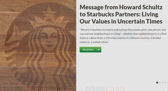 摑特朗普一巴 Starbucks全球聘一萬難民