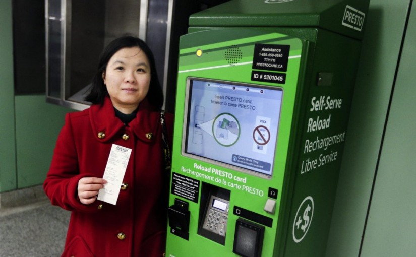 女子給Presto卡充值$40 卻收到$4000收據