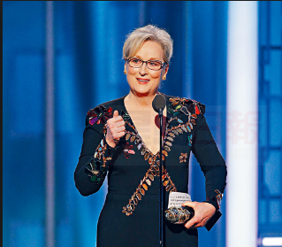 梅麗史翠普再動情發言 稱批特朗普后受攻擊