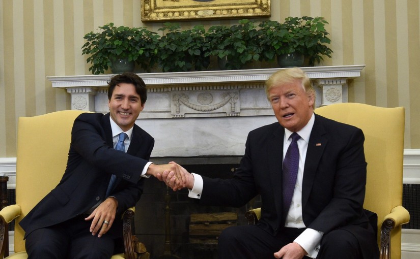 圖集：特魯多與特朗普召開圓桌會議 力推女性在商業領域中的作用