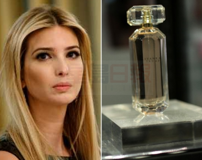 伊萬卡香水熱賣 高居亞馬遜銷量榜首