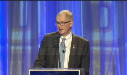 前溫哥華冬奧籌委員行政總裁JOHN FURLONG 於卑詩大學發表演說