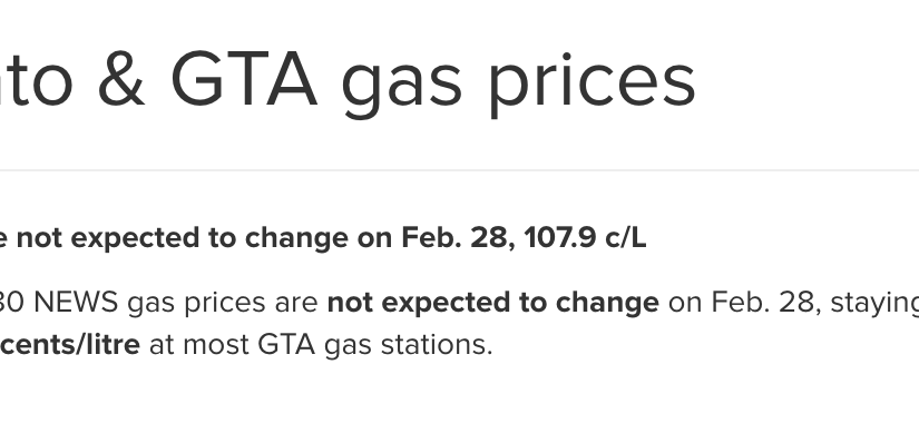 今日油價（2月28日）
