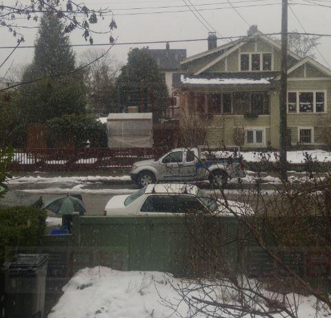 大溫哥華地區再次下雪