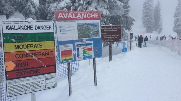加拿大雪崩中心向卑詩省多個地區發出雪崩警告
