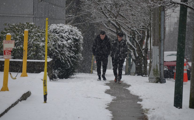 加拿大環境部預測 大溫地區有機會再下雪