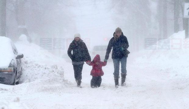 特別天氣預警：大多部分地區暴雪凍雨