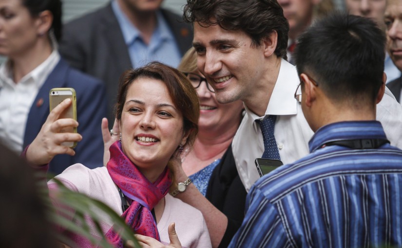 加國總理杜魯多驕傲地稱呼自己為女權主義者