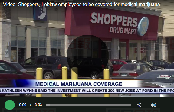 Shoppers和Loblaw員工處方藥用大麻可報銷