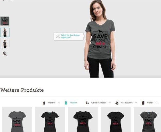 “吃中國人”T恤引中國駐德使館抗議