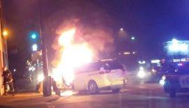 溫哥華警方公布的士焚燒案的案情