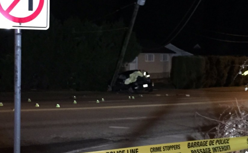 卑詩省本拿比市發生致命交通意外 兩人喪生