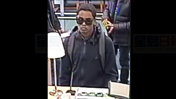 東區銀行搶劫 警方發佈嫌犯照片