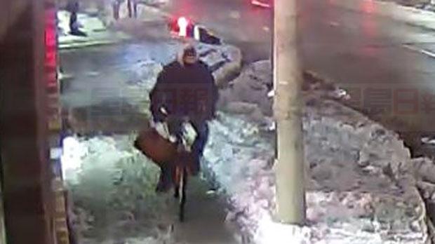 警惕一名專挑婦女下手的自行車搶劫犯