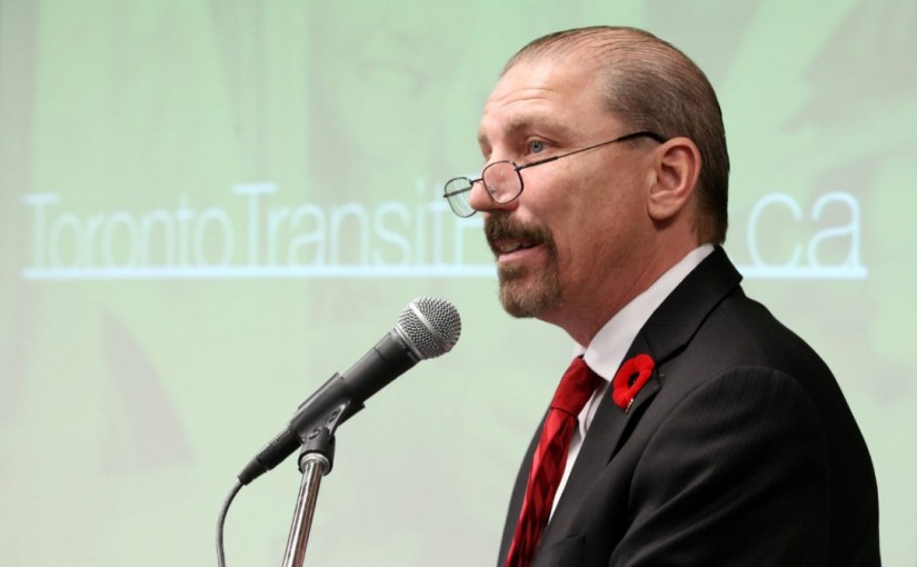 TTC工會總裁Bob Kinner 宣佈辭職