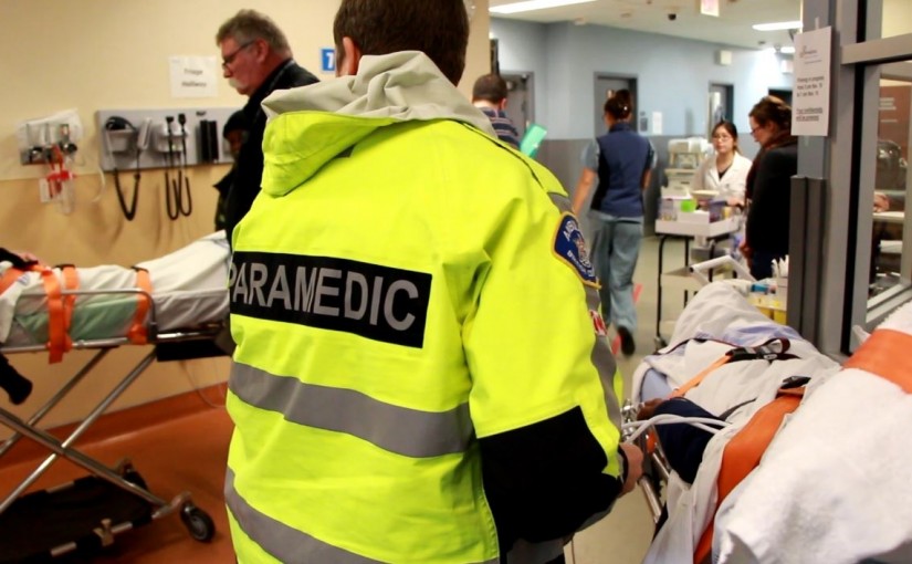 卑詩省的救護員正進行簽名運動 爭取將救護服務員工列為基要服務