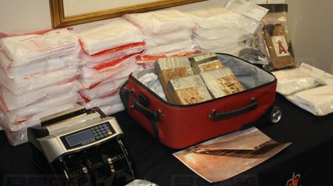 警方破獲一起跨國毒品走私 搜出38.5公斤毒品12人被捕