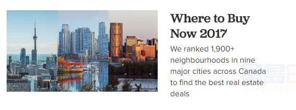 MoneySense票選大多倫多十大值得買房的地區