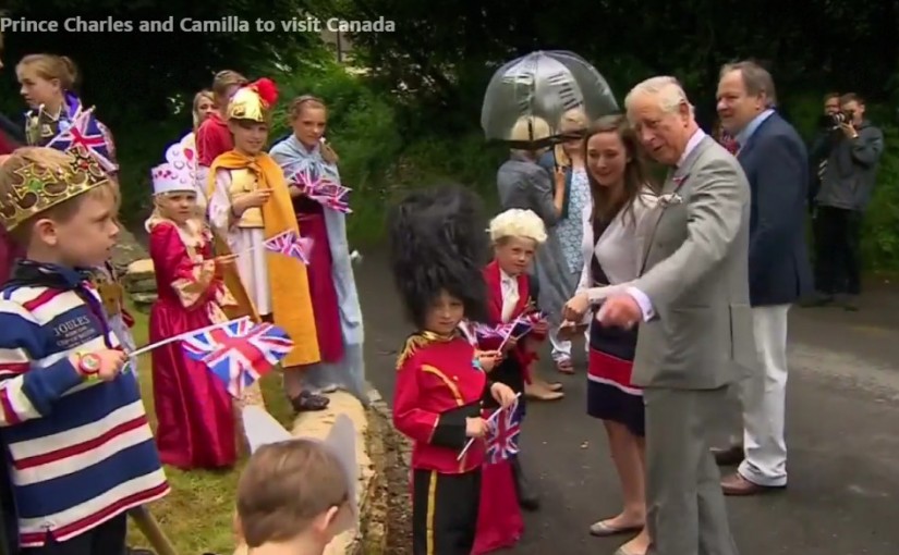 英國王儲查爾斯攜妻子今夏訪問加拿大 慶祝150週年國慶