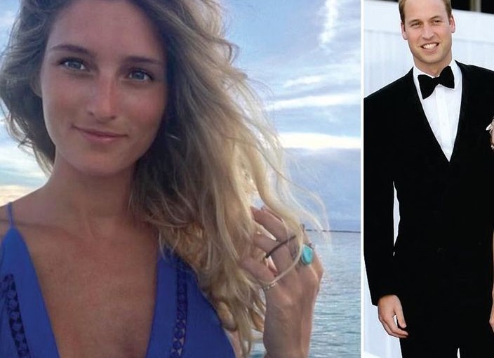 與威廉王子飲啤酒擊掌 澳洲女模爆紅