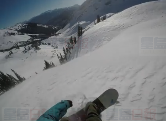 卑詩省北岸搜救隊救回一名玩滑雪板男子