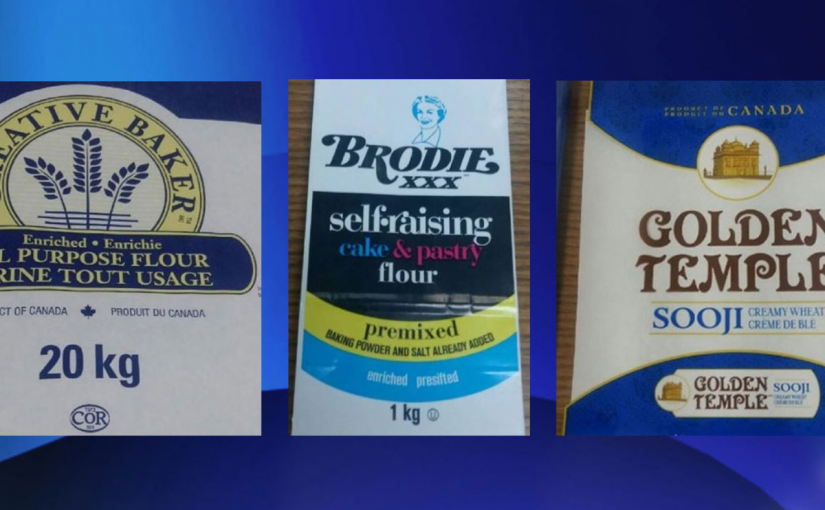 加拿大食品檢驗局召回受大腸桿菌影響的麵粉