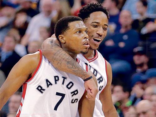 多倫多暴龍隊 險被逆轉強勢晉級