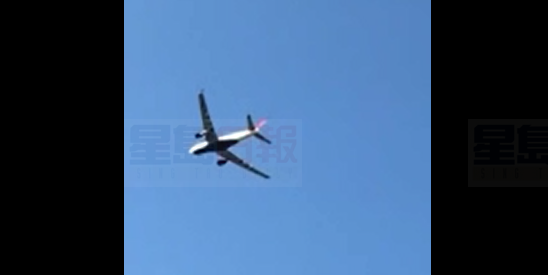 北京起飛後疑遭鳥擊引擎著火 達美航班急折返