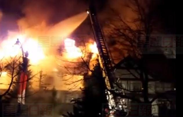 卑詩省威士拿有出租渡假大廈發生大火 沒有人受傷