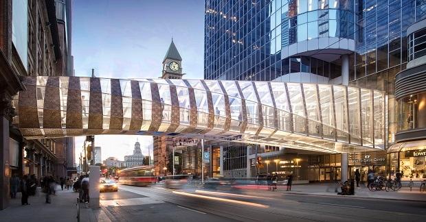 伊頓中心連接The Bay的天橋 準備華麗重建