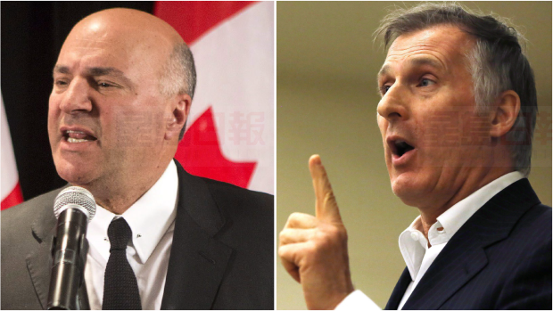 Kevin O’Leary宣佈退出黨領競選 表示會支持Maxime Bernier