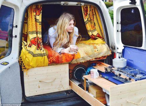 澳洲年輕一代不甘做房奴 住進車裏把生活過成詩