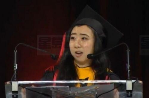 外交部回應“留美女學生畢業演講引爭議”