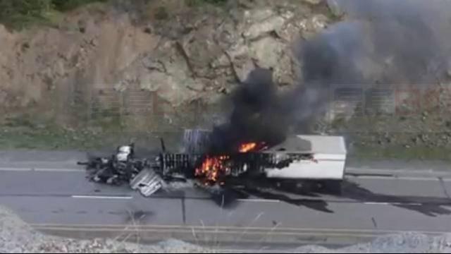 卑詩省Coquihalla公路發生意外 其中一段需暫時全線封閉