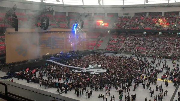 溫哥華的U2演唱會 出現混亂