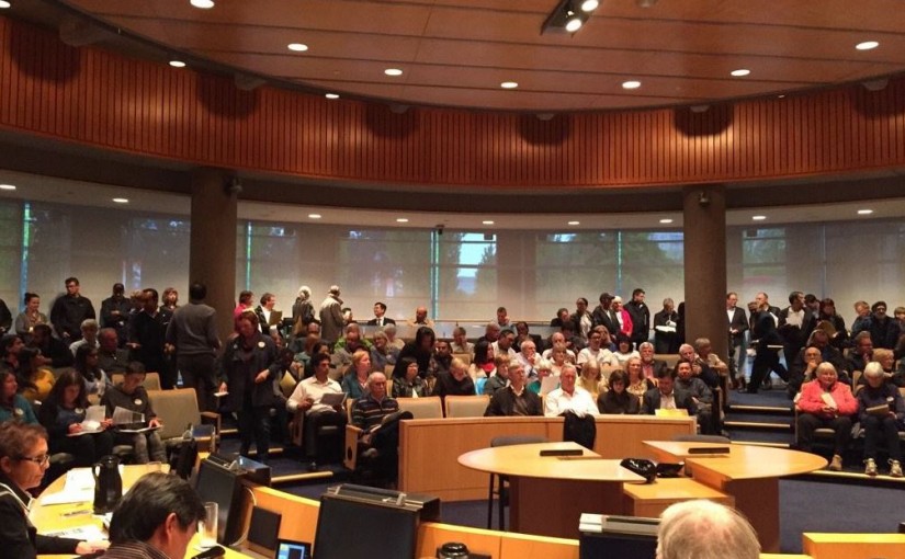 卑詩省列治文市議會星期三晚繼續討論農地建屋問題