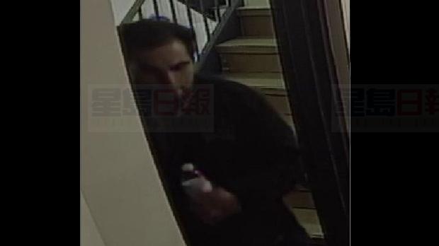 變態男子溜進旅館內偷看女子洗澡