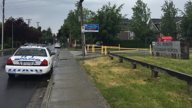 卑詩省有中學受到威脅 皇家騎警要封鎖學校