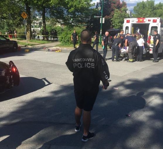 溫哥華星期二發生的槍擊案 女傷者不治