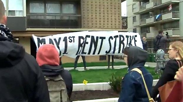 Parkdale租客抗議漲租 可能會被趕出公寓