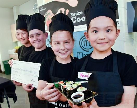 約克區小學生烹飪大賽 新穎壽司拔得頭籌