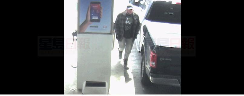萬錦加油站偷車賊 警方正在尋人