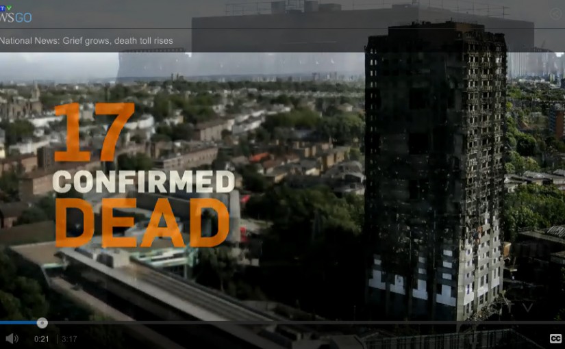 倫敦大火死亡人數上升至17人