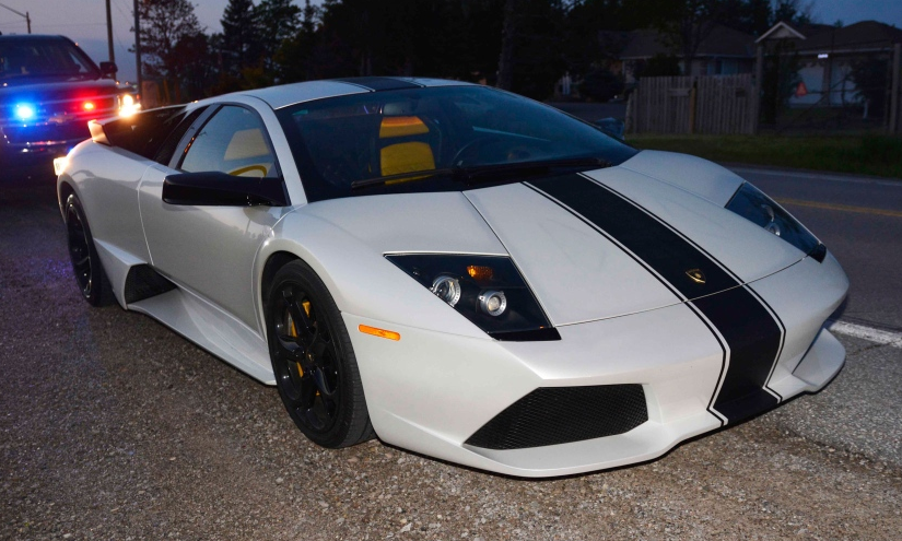 旺市男子開豪車狂飆超速一倍 車子被扣下