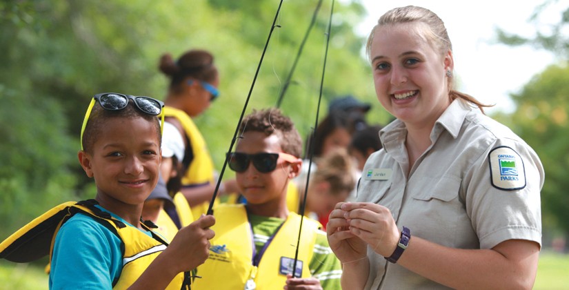 七月一號起安省七大公園免費學習釣魚!