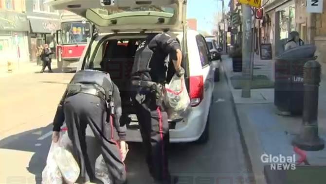 溫哥華與多倫多警方起訴80人及搜出接近180公斤大麻